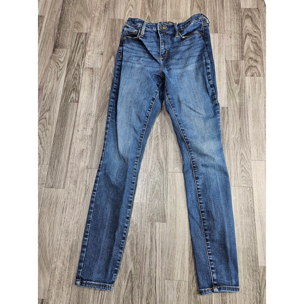 Universal Thread High Rise Skinny Jeans Women 2/26R Medium Wash Stretch Denim